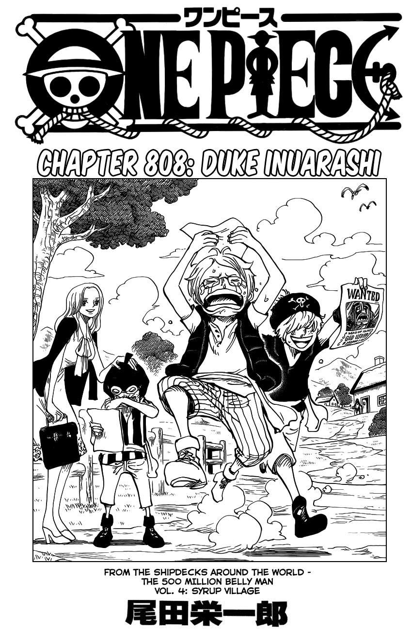 One Piece, Chapter 808 image 02